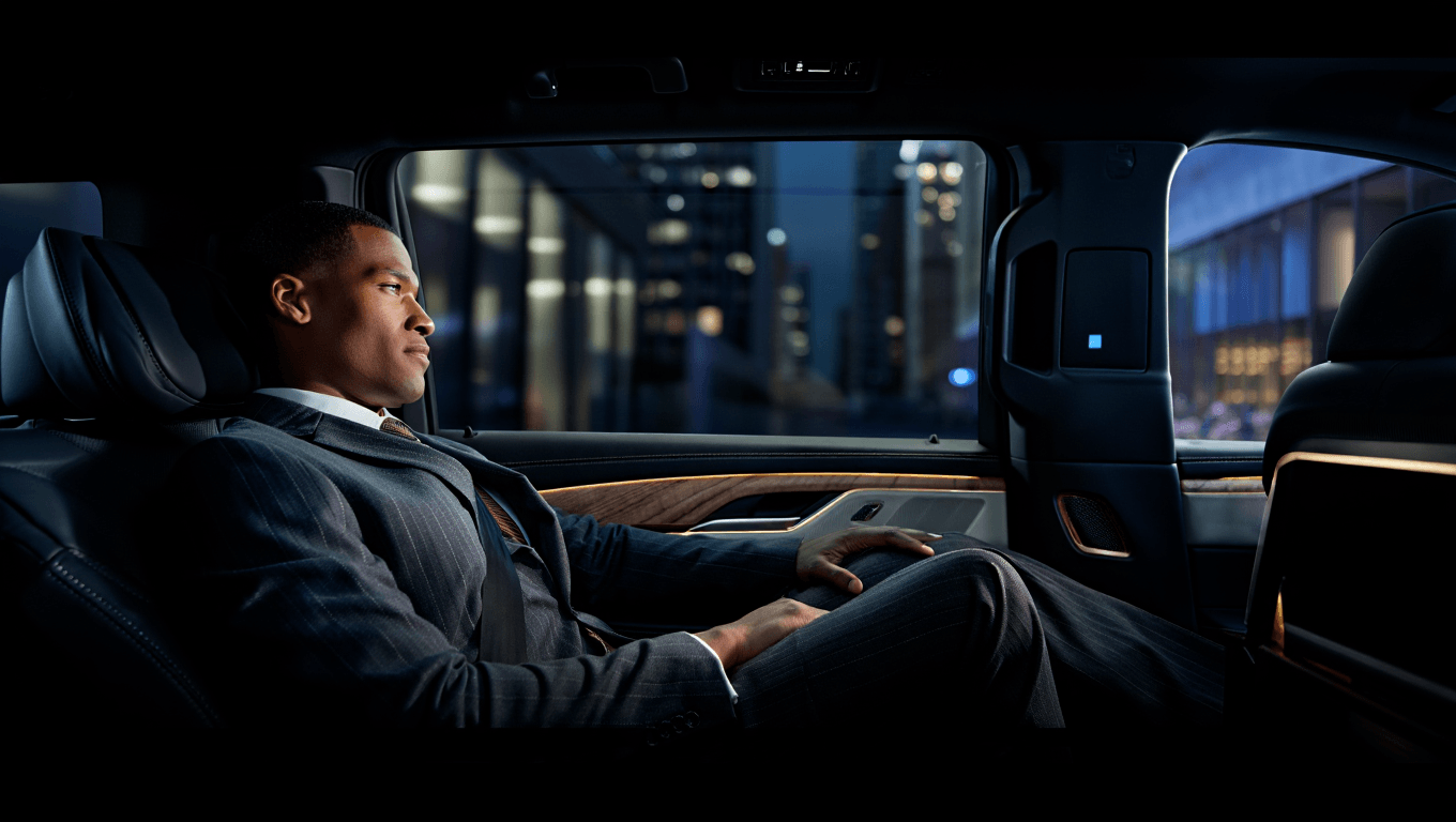 Professional chauffeur-driven limousine experience with GSALUX