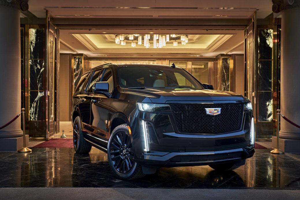 Cadillac Escalade luxury SUV available for hire at GSALUX Limo